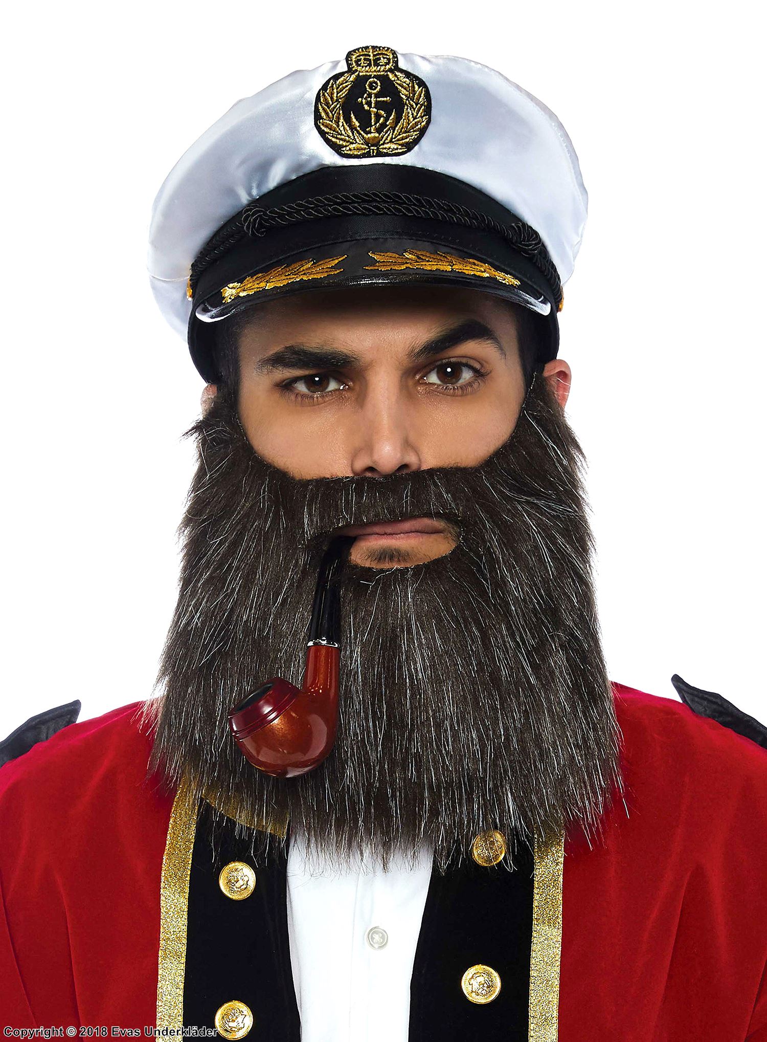 Ship captain, costume set